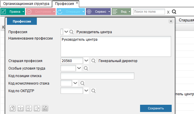 Руководитель проектов в области информационных технологий окпдтр